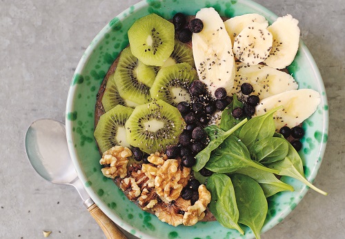 Super green smoothie bowl